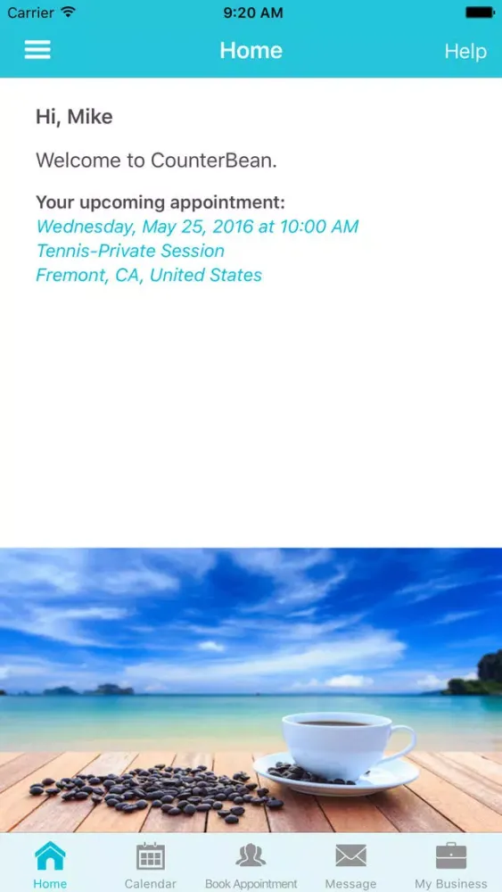 CounterBean - Appointment scheduling in real time سکرین شاٹس