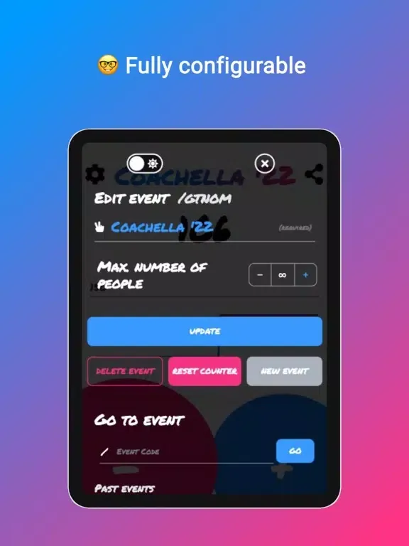 People Counter - Digital Tally iPad  スクリーンショット