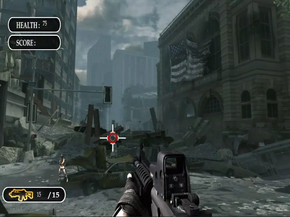 Tangkapan skrin Counter Terrorist Shooting Operation iPad 