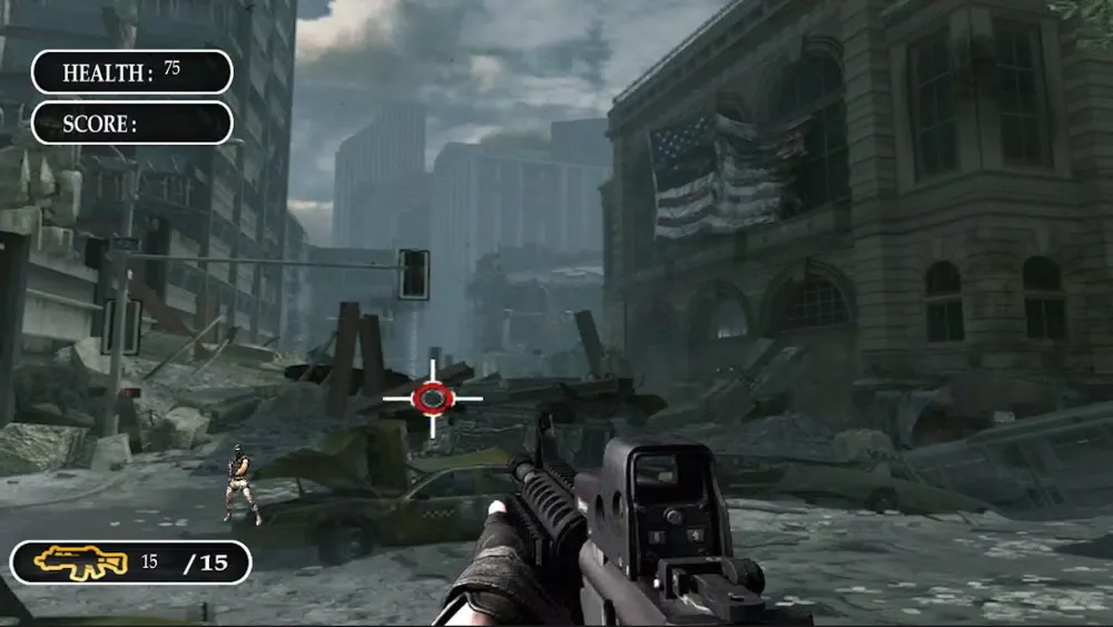 Tangkapan skrin Counter Terrorist Shooting Operation
