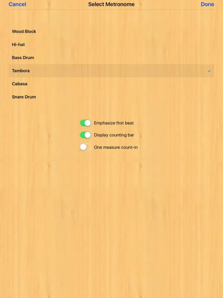 Capturas de pantalla de Count Me In Music Tutor iPad 