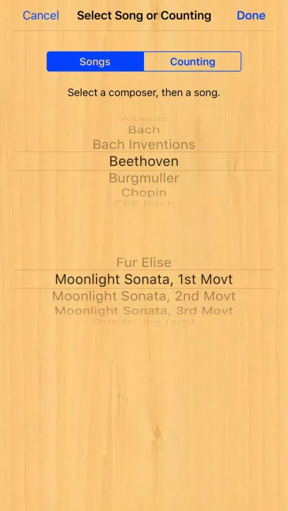 Capturas de pantalla de Count Me In Music Tutor