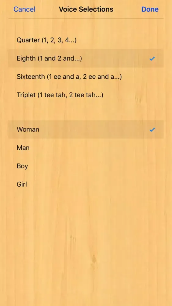 Capturas de pantalla de Count Me In Music Tutor