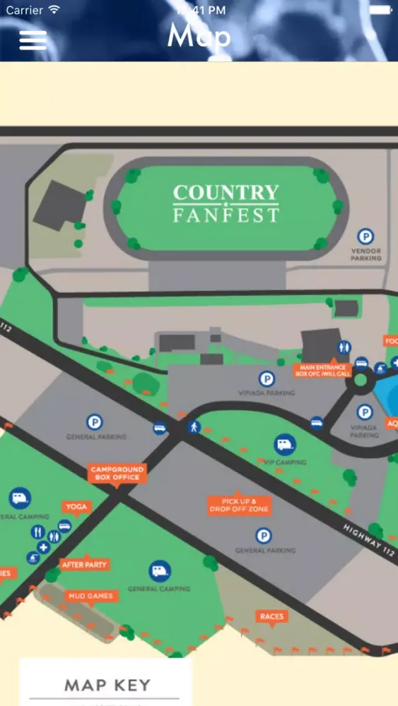 CountryFanFest स्क्रीनशॉट