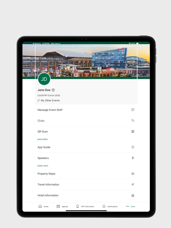 Ảnh chụp màn hình của COUNTRY Financial Enrich iPad 