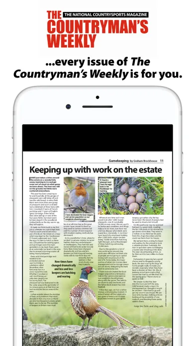 Countryman’s Weekly Magazine スクリーンショット