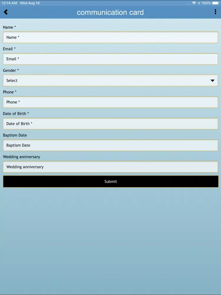CBC Gainesville iPad  Ekran Görüntüleri