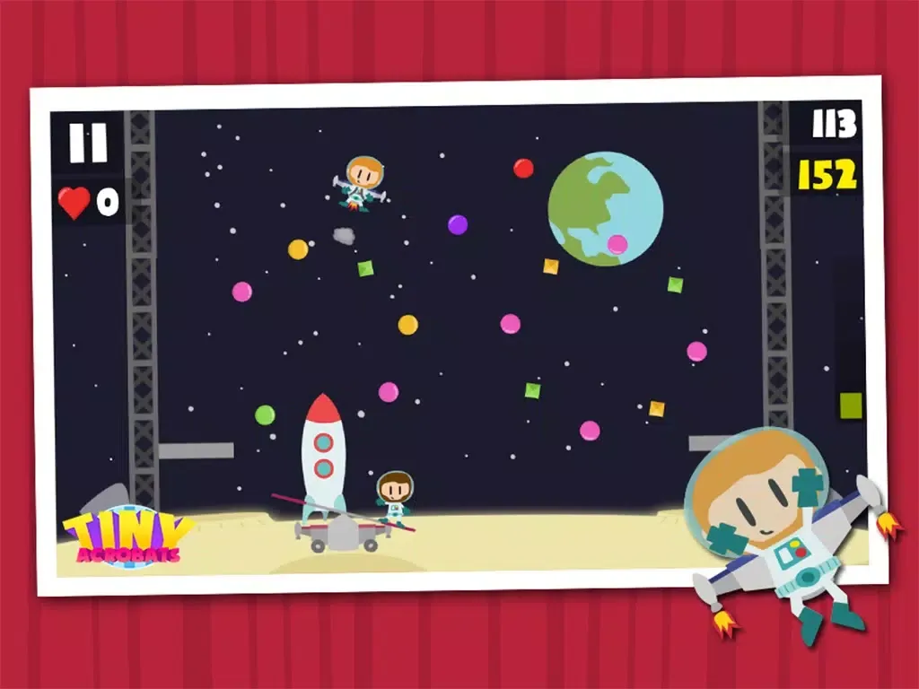 Tiny Acrobats - The Endless Circus Adventure iPad  Ekran Görüntüleri
