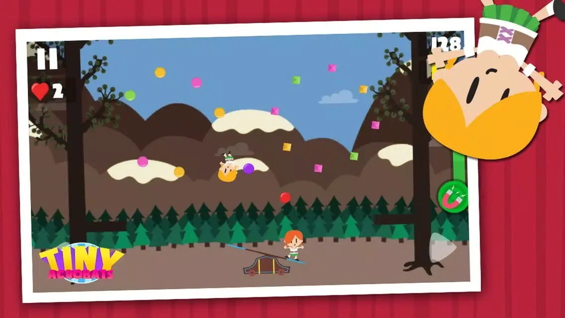 Tiny Acrobats - The Endless Circus Adventure Ekran Görüntüleri