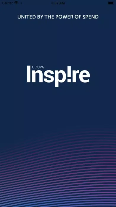 Capturas de tela do Coupa Inspire 2022