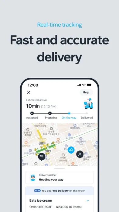 تصاویر Coupang Eats - Food Delivery