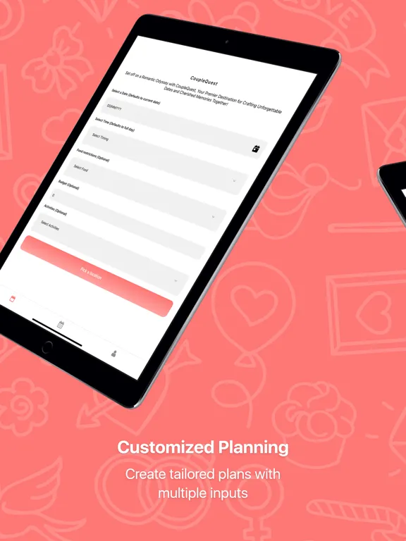 Скриншоты Couple Quest Planner iPad 