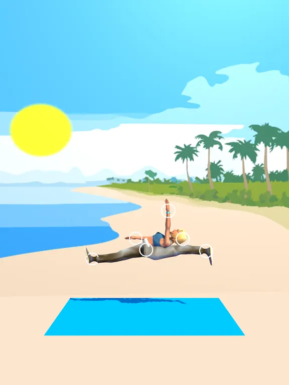 Capturas de pantalla de Lucky Girls Couples Yoga Poses iPad 