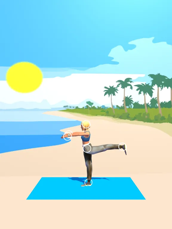 Capturas de pantalla de Lucky Girls Couples Yoga Poses iPad 