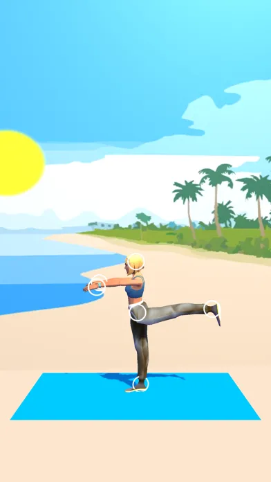 Capturas de pantalla de Lucky Girls Couples Yoga Poses