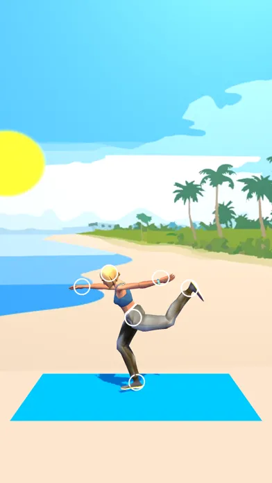 Capturas de pantalla de Lucky Girls Couples Yoga Poses