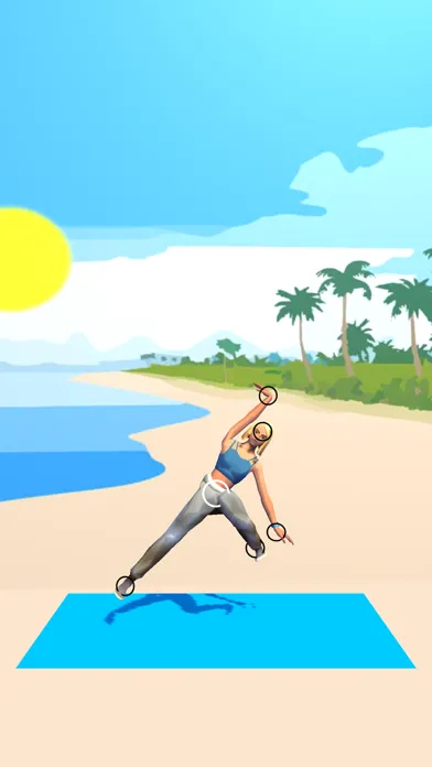 Capturas de pantalla de Lucky Girls Couples Yoga Poses