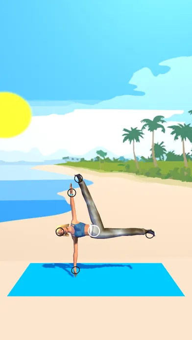 Capturas de pantalla de Lucky Girls Couples Yoga Poses