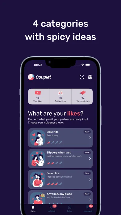 Screenshot di Couples Foreplay & Sex Ideas