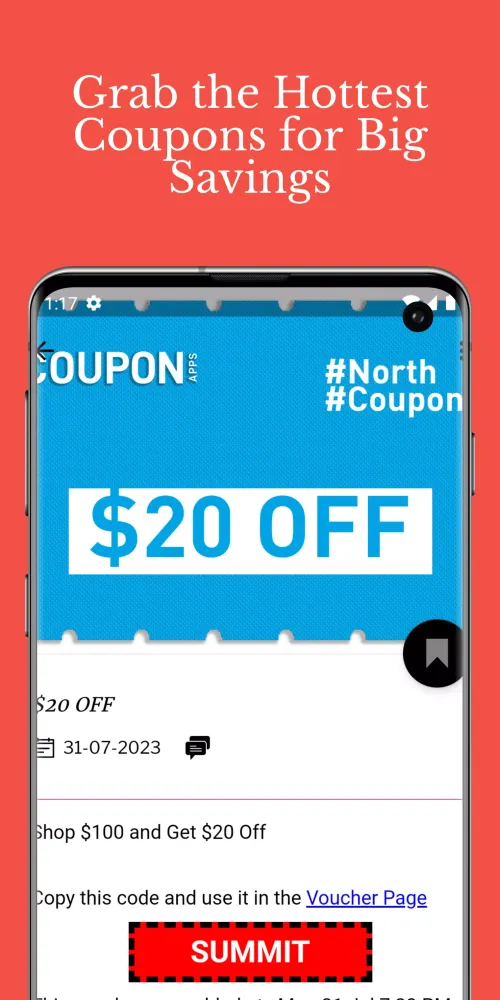 Capturas de pantalla de Coupons for Northfaces