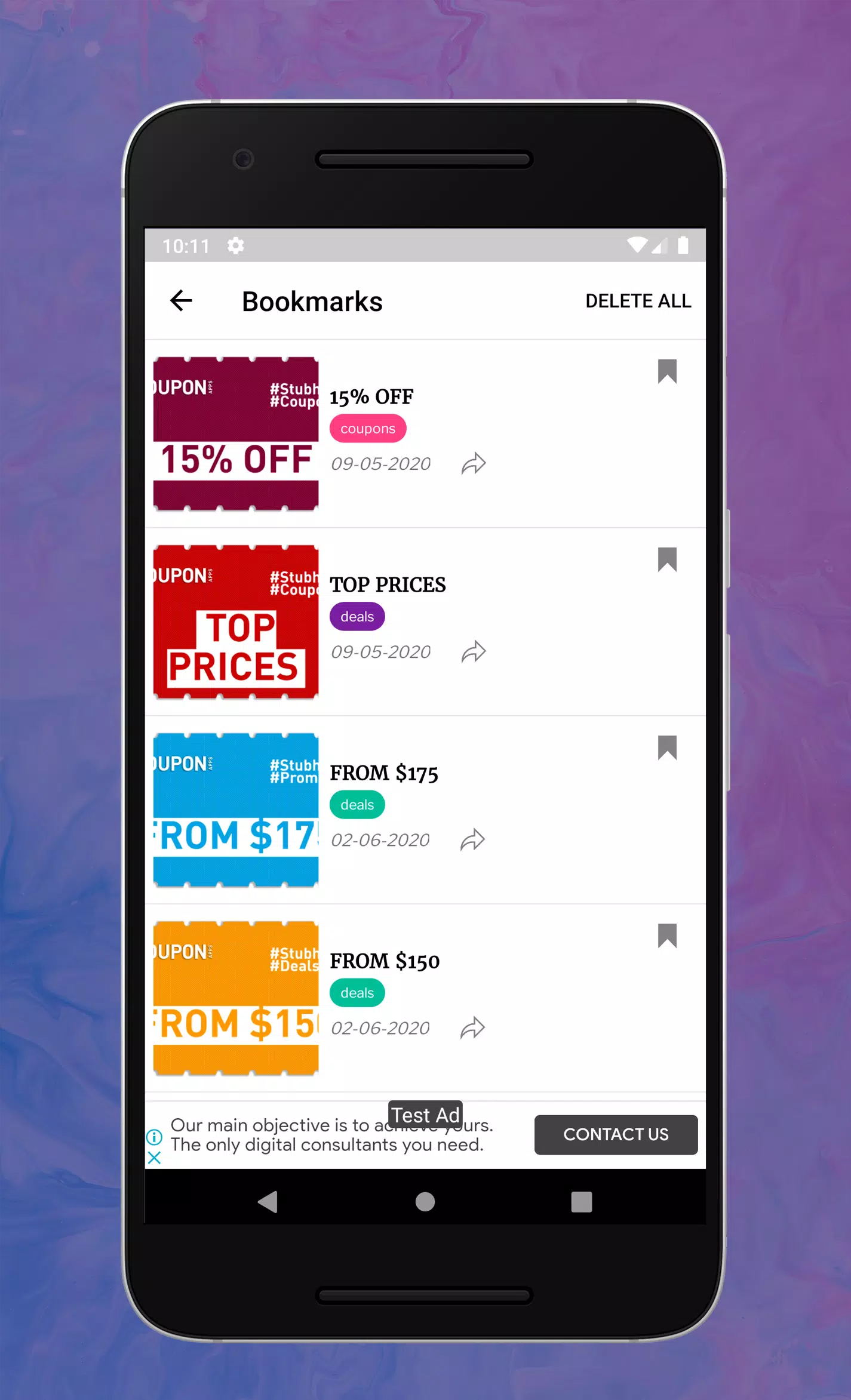 Coupons for Stub Hub скриншоты приложения3