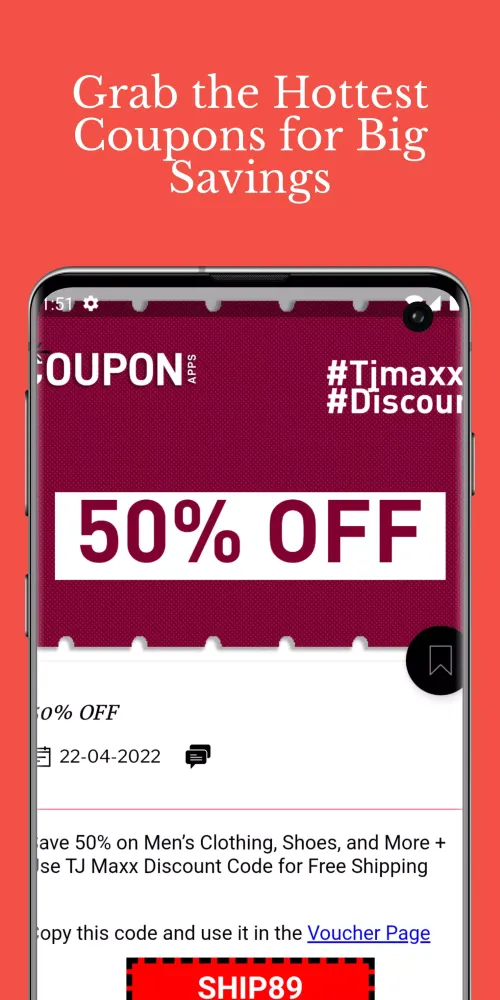 Coupons for Tjmax应用截图