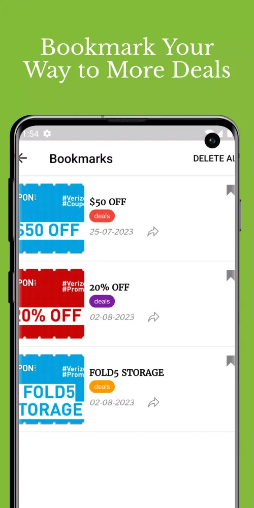 Coupons for Telecom Veriz on Ekran Görüntüleri
