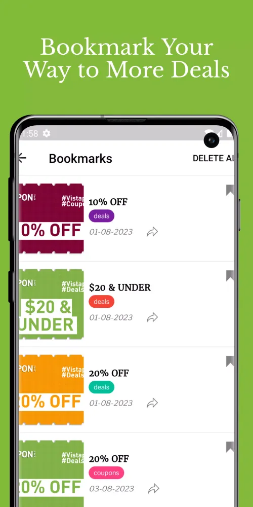 Captures d'écran de Coupons for Vista printing
