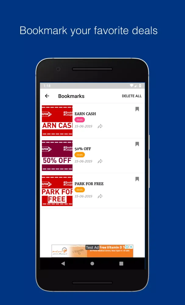 Captures d'écran de Coupons for Booking