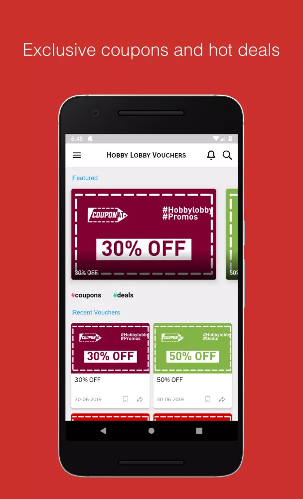 Coupons for Hobby by Couponat স্ক্রিনশট
