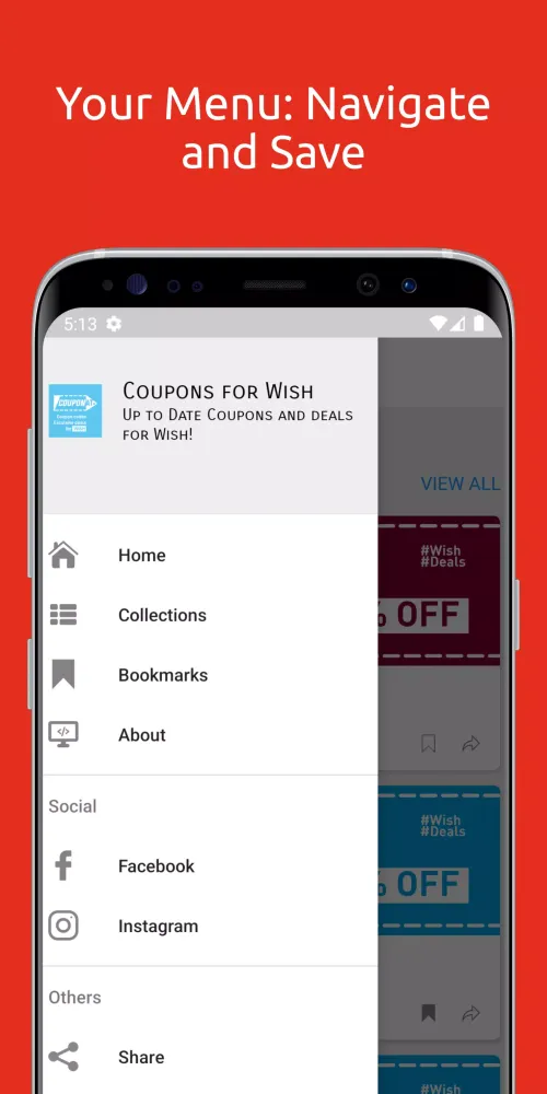 Capturas de pantalla de Coupons for Wishes