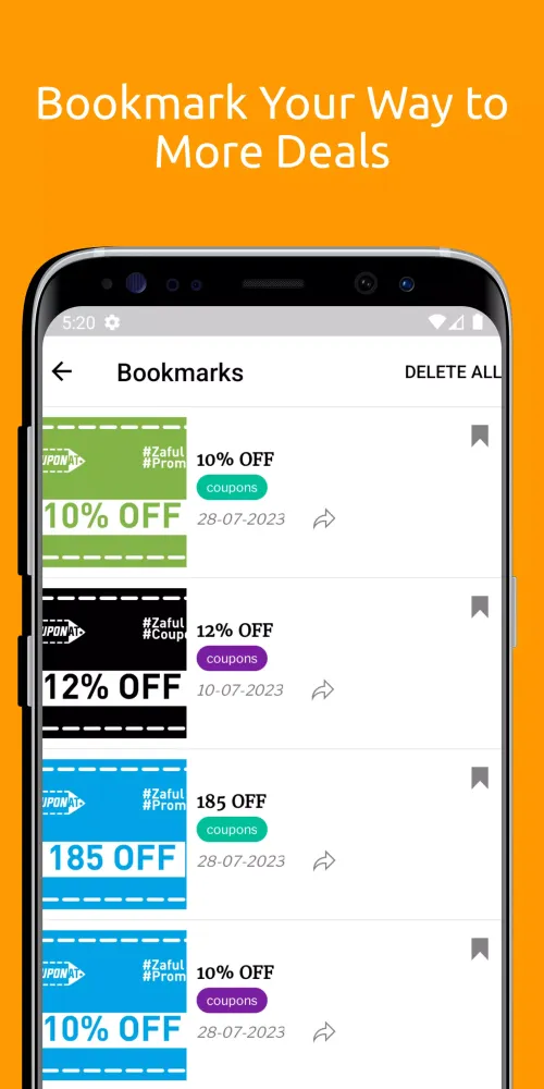 Скриншоты Coupons for ZAFU Fashion