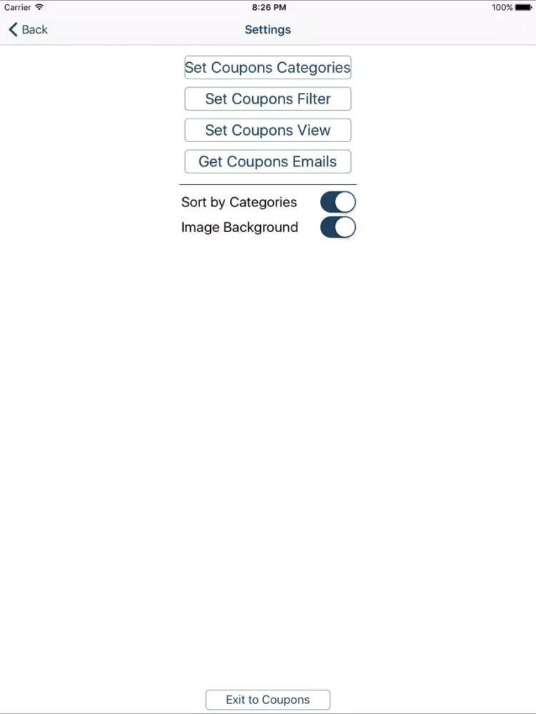 Ảnh chụp màn hình của Best Free Coupons, Coupon of the Day iPad 