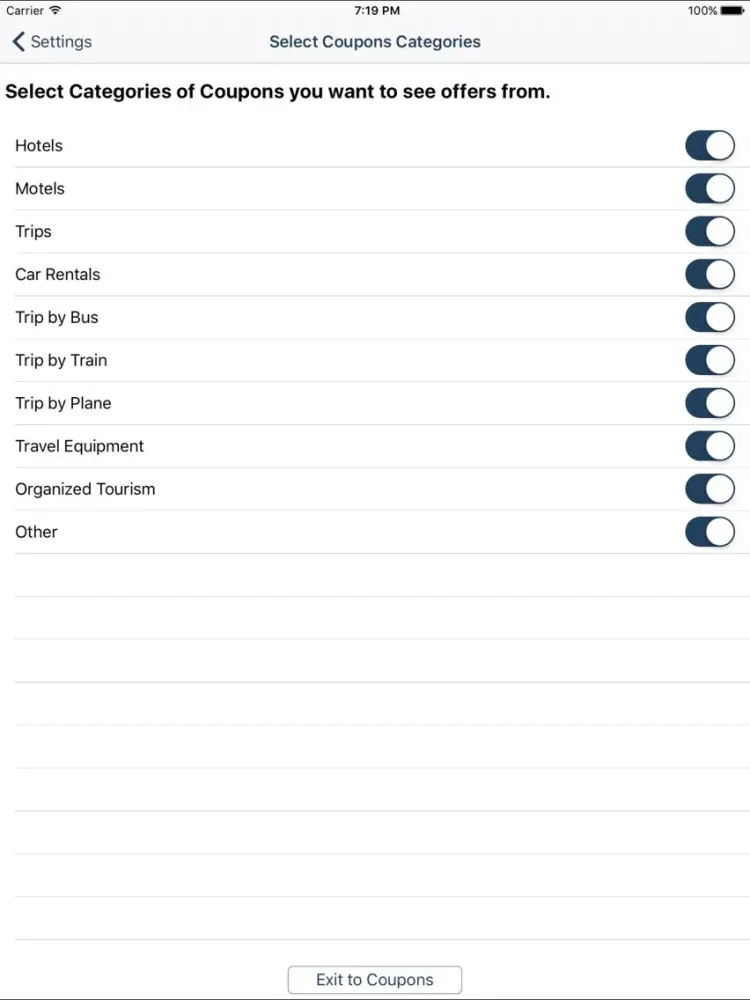 Скриншоты Hotel Coupons, Free Hotel Discount iPad 