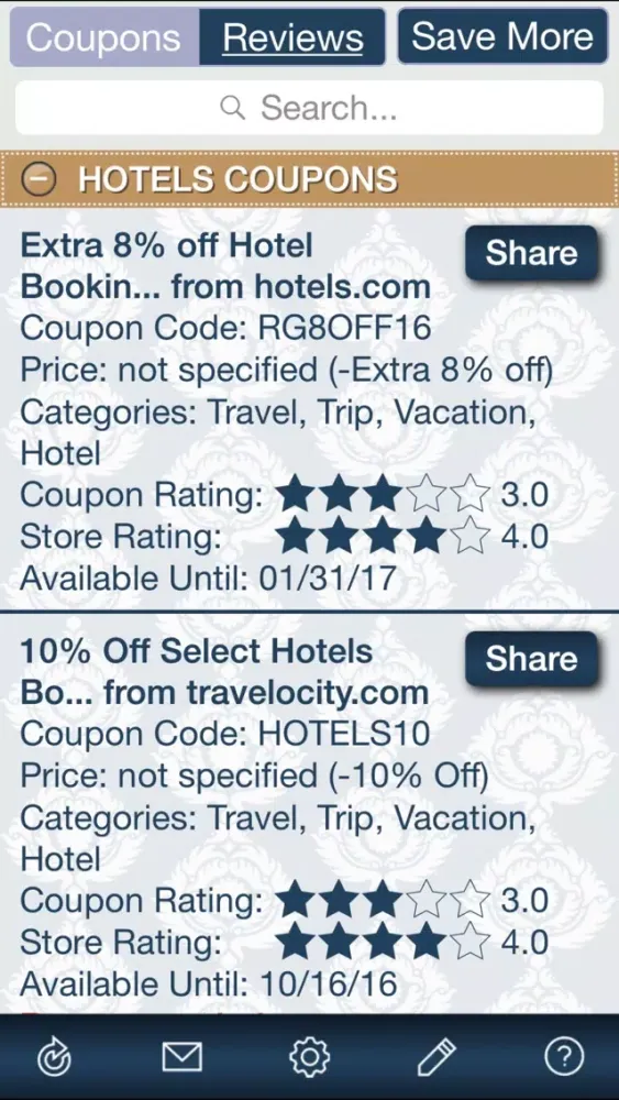 Скриншоты Hotel Coupons, Free Hotel Discount