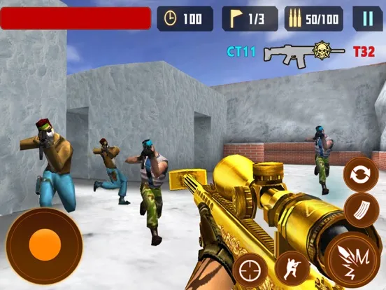 Counter Terrorist War - Sniper Shoot Strike iPad  سکرین شاٹس