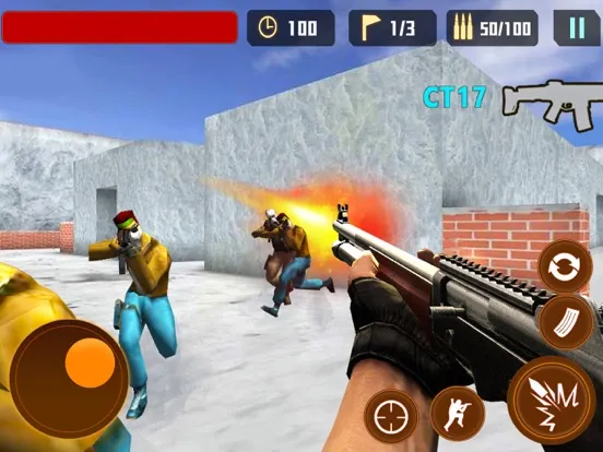 Counter Terrorist War - Sniper Shoot Strike iPad  سکرین شاٹس