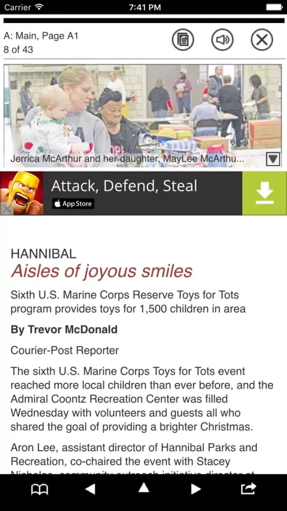 Courier Post eEdition Screenshots