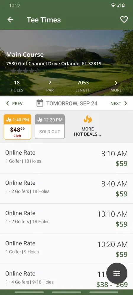 Capturas de pantalla de Golden Hills Golf & CC
