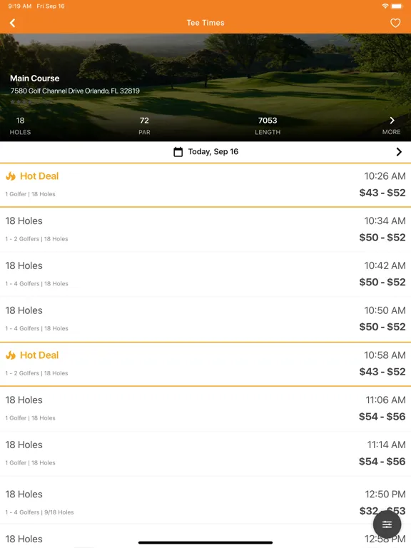 The Golf Club at Valley View iPad  スクリーンショット