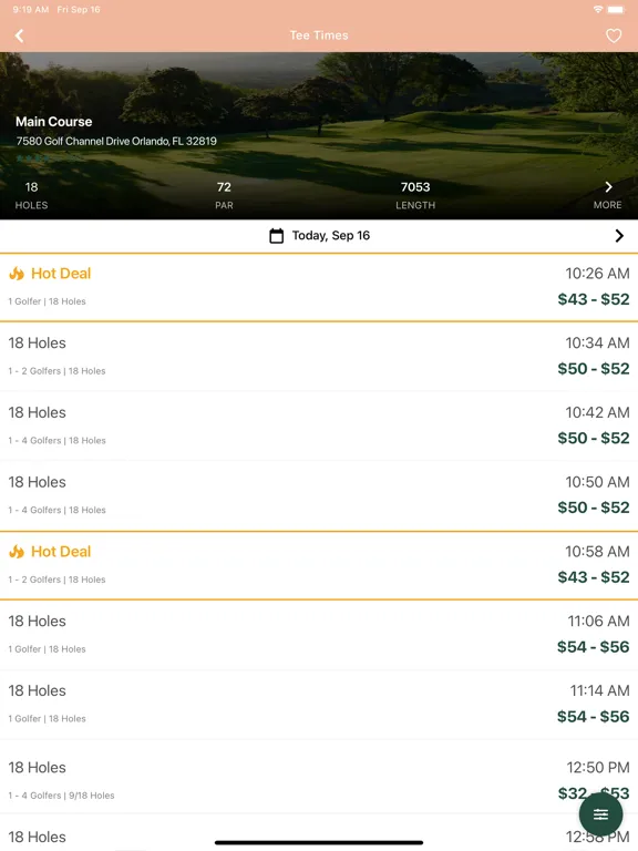 صور White Oaks Country Club iPad 