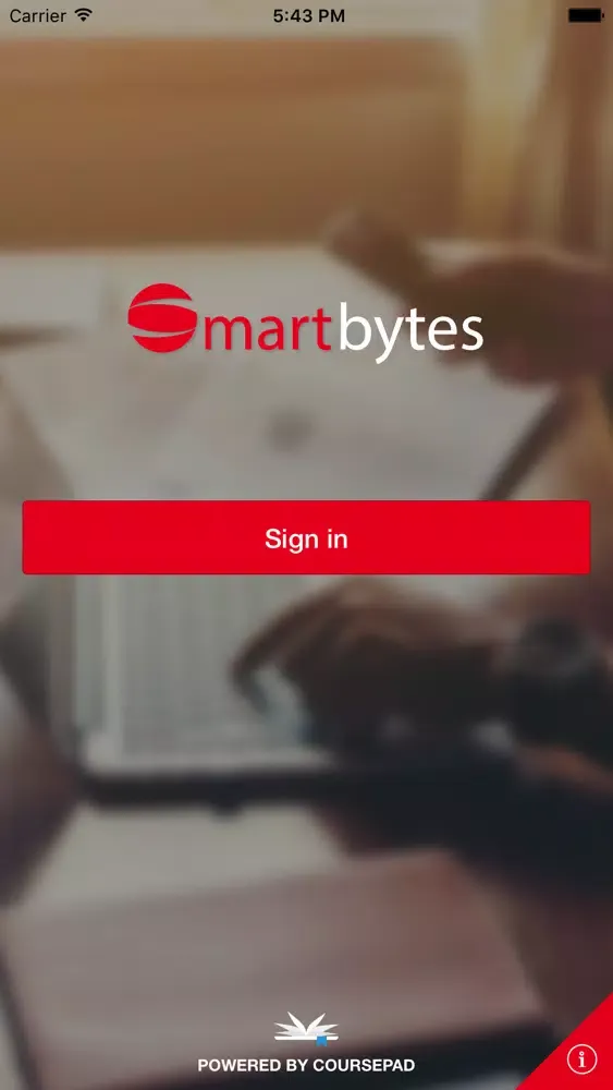 Capturas de tela do Smartbytes