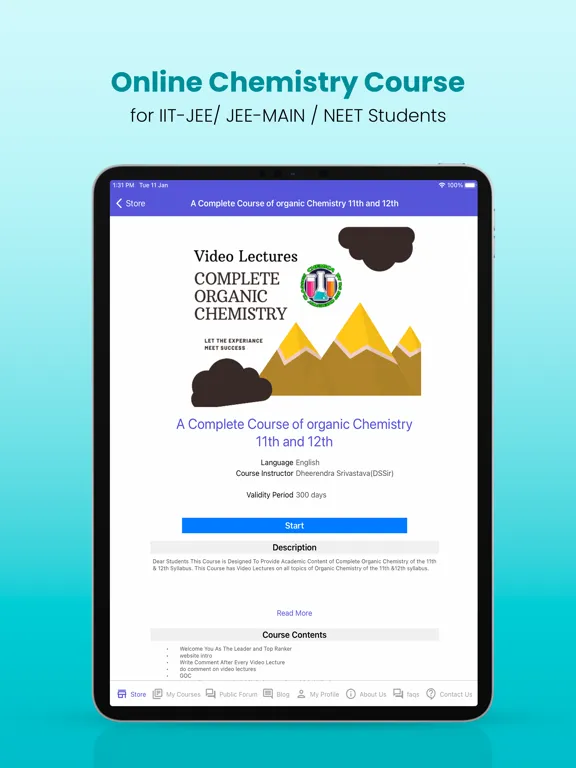CHEMICA CHEMISTRY CLASSES 2.0 iPad  スクリーンショット