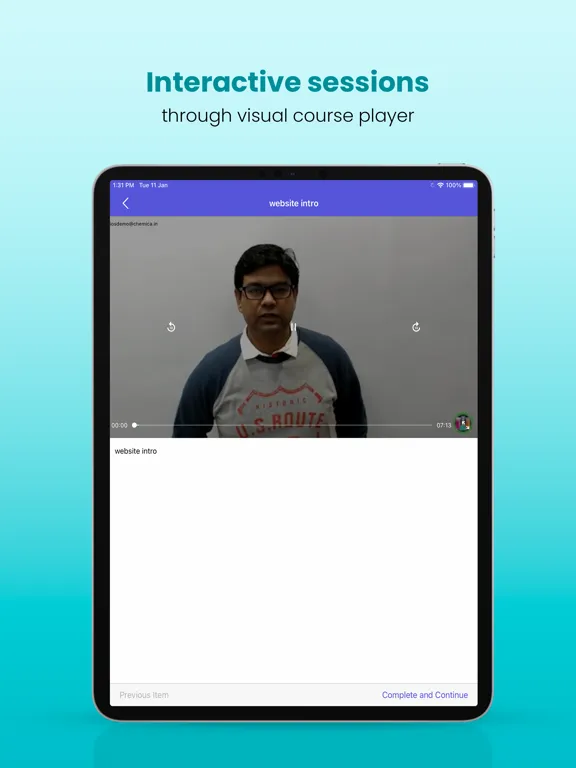 CHEMICA CHEMISTRY CLASSES 2.0 iPad  スクリーンショット