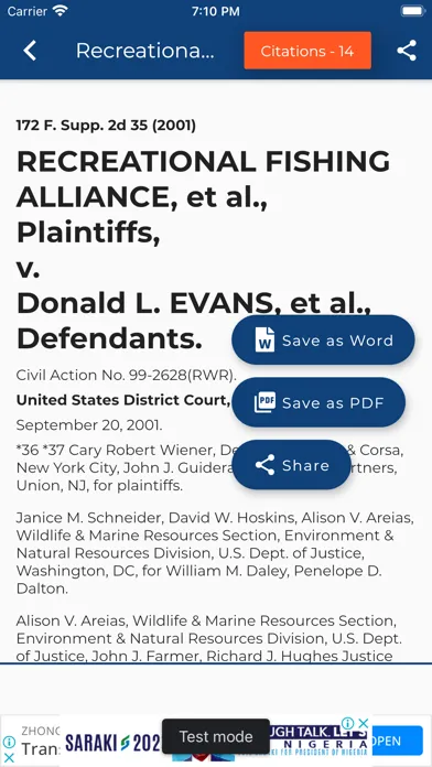 American Court Cases App & AI应用截图