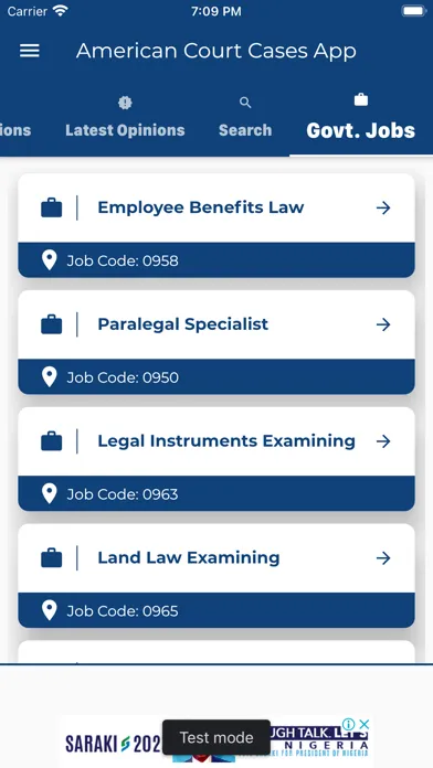 American Court Cases App & AI应用截图