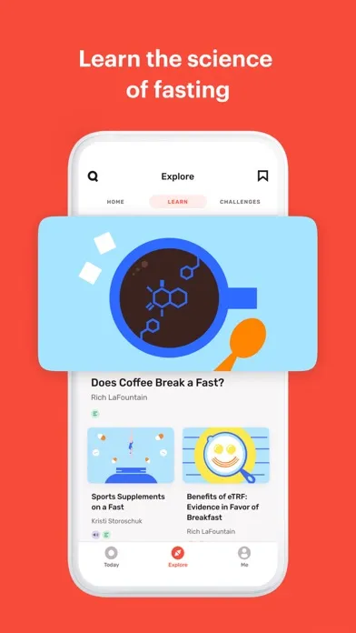 تصاویر Zero: Fasting & Health Tracker