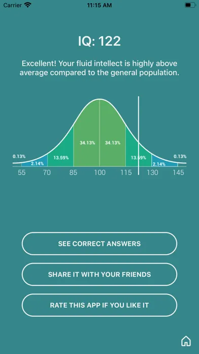 IQ Test - How smart are you? سکرین شاٹس