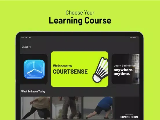 Zrzuty ekranu CourtSense: Badminton Training iPad 
