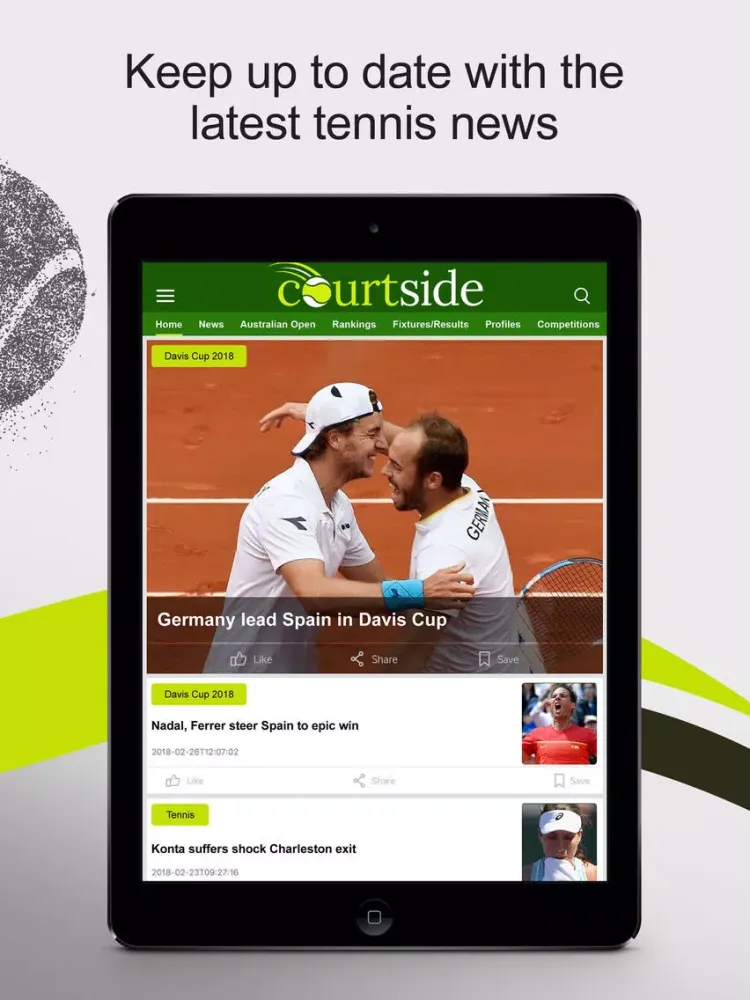 Скриншоты Court-Side iPad 